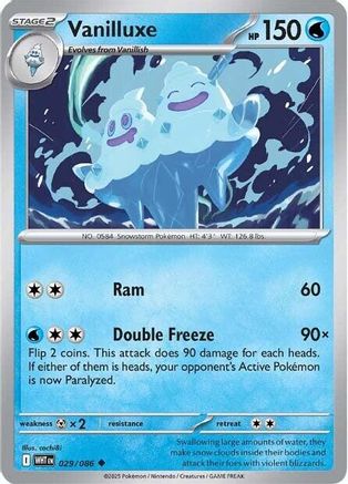 Vanilluxe - SV: White Flare #029