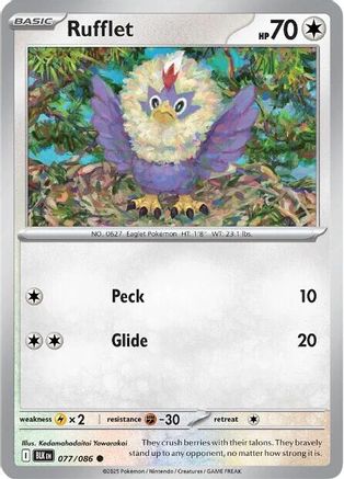 Rufflet - SV: Black Bolt #077