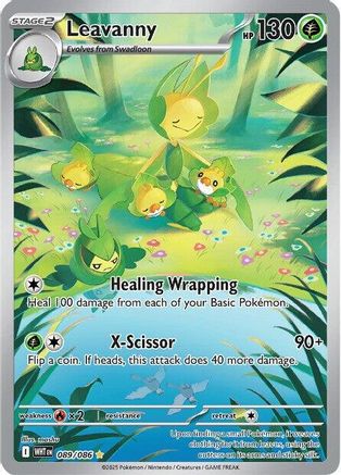 Leavanny - 089/086 - SV: White Flare #089