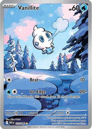 Vanillite - 111/086 - SV: White Flare #111