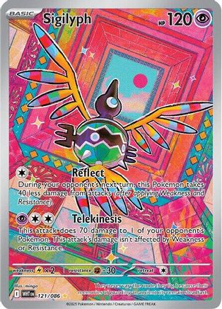 Sigilyph - 121/086 - SV: White Flare #121