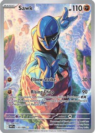 Sawk - 130/086 - SV: White Flare #130