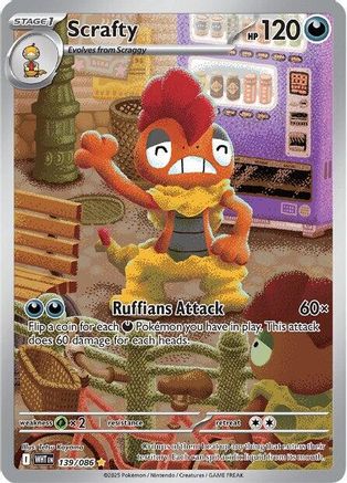 Scrafty - 139/086 - SV: White Flare #139