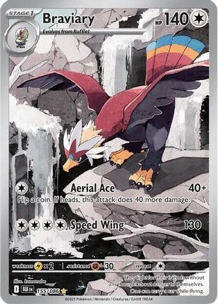 Braviary - 155/086 - SV: Black Bolt #155