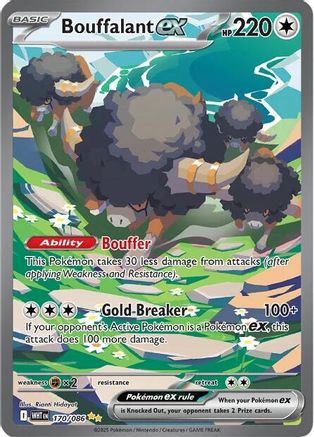 Bouffalant ex - 170/086 - SV: White Flare #170