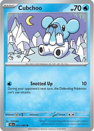 Cubchoo - SV: Black Bolt #025