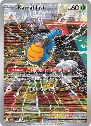 Karrablast - 094/086 - SV: Black Bolt #094