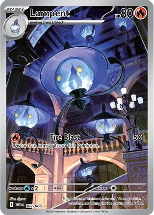 Lampent - 102/086 - SV: White Flare #102