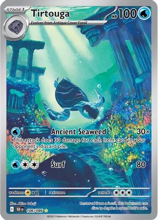 Tirtouga - 106/086 - SV: Black Bolt #106