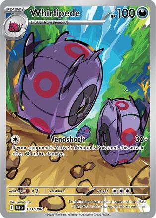 Whirlipede - 133/086 - SV: Black Bolt #133