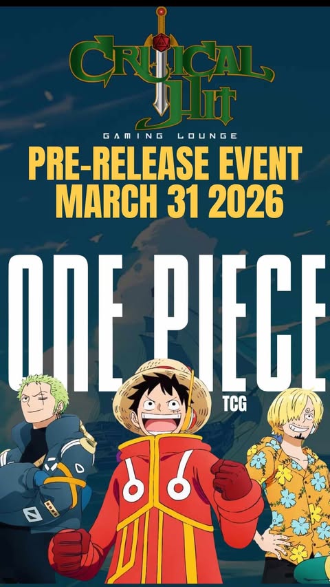 One Piece Prerelease Event - March 31st