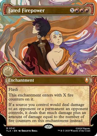 Fated Firepower (Showcase) - Avatar: The Last Airbender #341