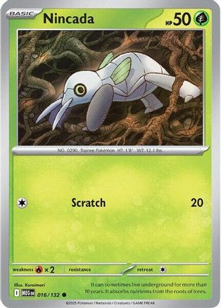 Nincada - ME01: Mega Evolution #016