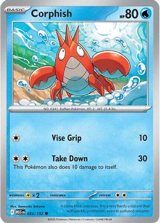 Corphish - ME01: Mega Evolution #033