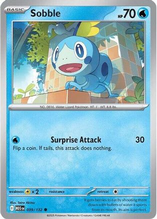 Sobble - ME01: Mega Evolution #039