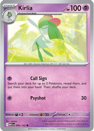 Kirlia - ME01: Mega Evolution #059