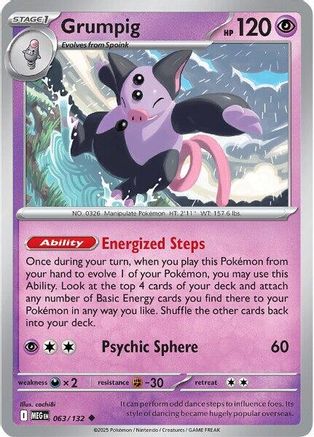Grumpig - ME01: Mega Evolution #063