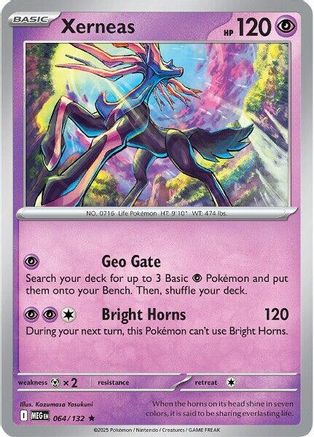 Xerneas - ME01: Mega Evolution #064