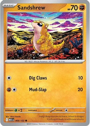 Sandshrew - ME01: Mega Evolution #068