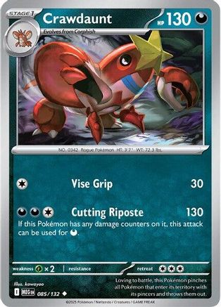 Crawdaunt - ME01: Mega Evolution #085