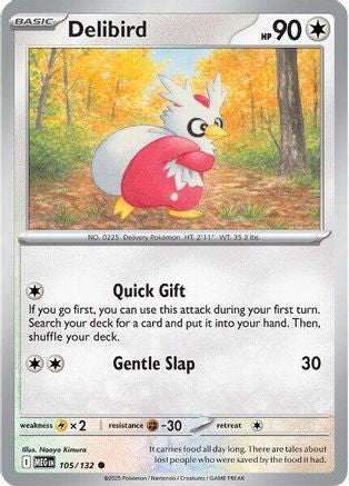 Delibird - 105/132 - ME01: Mega Evolution #105