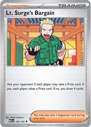 Lt. Surge's Bargain - 120/132 - ME01: Mega Evolution #120