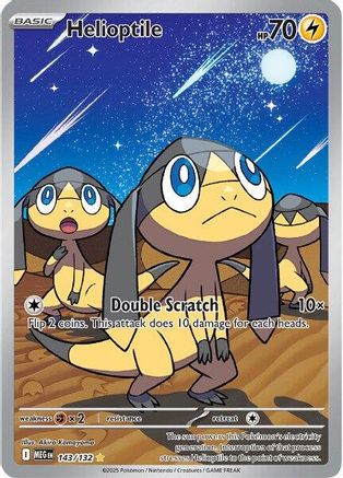 Helioptile - 143/132 - ME01: Mega Evolution #143