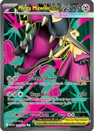 Mega Mawile ex - 162/132 - ME01: Mega Evolution #162