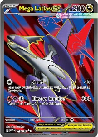 Mega Latias ex - 163/132 - ME01: Mega Evolution #163