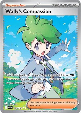 Wally's Compassion - 176/132 - ME01: Mega Evolution #176