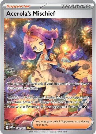 Acerola's Mischief - 183/132 - ME01: Mega Evolution #183