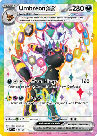 Umbreon ex - 176 - SV: Scarlet & Violet Promo Cards #SVP 176
