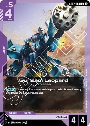Gundam Leopard - Dual Impact #GD02-060