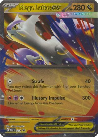 Mega Latias ex - 011 - ME: Mega Evolution Promo #011