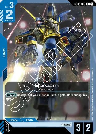 Barzam - Dual Impact #GD02-016