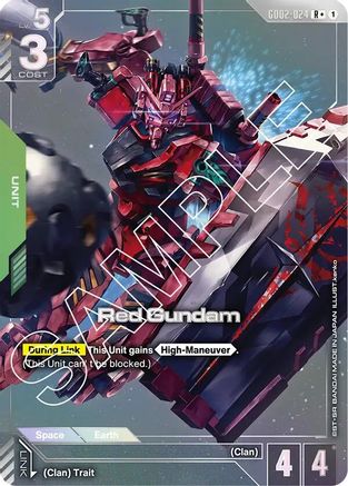 Red Gundam (R+) - Dual Impact #GD02-024