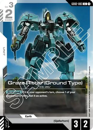 Graze Ritter (Ground Type) - Dual Impact #GD02-083