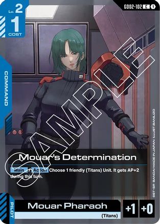 Mouar's Determination - Dual Impact #GD02-102