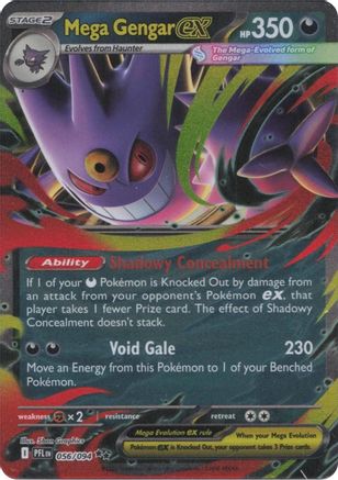Mega Gengar ex - ME02: Phantasmal Flames #056