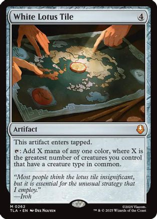 White Lotus Tile - Avatar: The Last Airbender #262