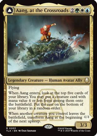 Aang, at the Crossroads - Avatar: The Last Airbender #203