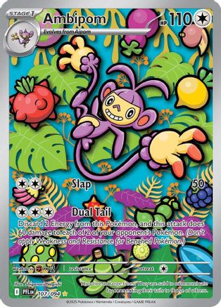 Ambipom - 107/094 - ME02: Phantasmal Flames #107