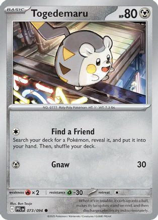 Togedemaru - 073/094 - ME02: Phantasmal Flames #073