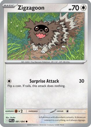 Zigzagoon - ME02: Phantasmal Flames #081