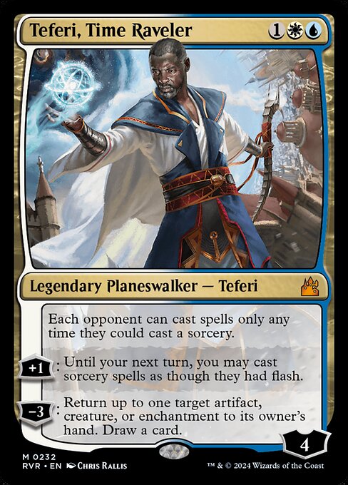 Teferi, Time Raveler - rvr Ravnica Remastered - #232
