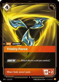 Trinity Force - (SFD-115/221) - Near Mint (*Foil )