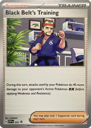 Black Belt's Training - 220 - SV: Scarlet & Violet Promo Cards #220