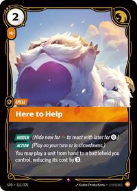 Here to Help - (SFD-111/221) - Near Mint (*Foil )