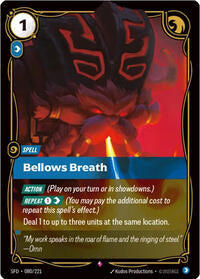 Bellows Breath - (SFD-080/221) - Near Mint (*Foil )