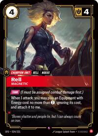 Rell - Magnetic - (SFD-024/221) - Near Mint (*Foil )